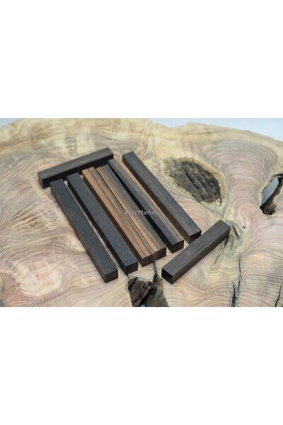 Ağaç Market Macassar Abanoz Ağacı Çıta Parça Paket 1cmx1cm