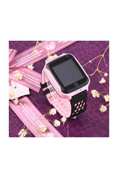 SmartWatch Akıllı Çocuk Saati Pembe, Sim Kartlı Kameralı Lbs Ve Sos Özellikli