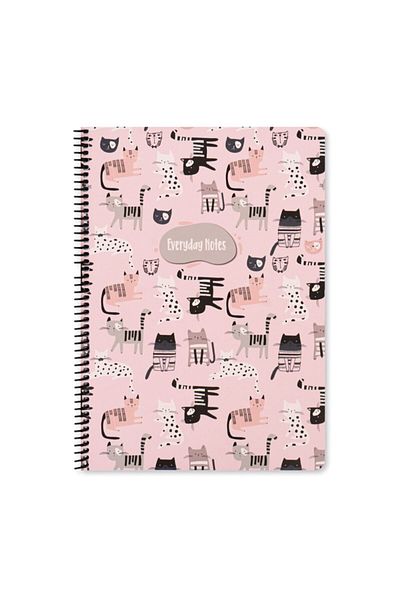 KESKİN COLOR Caiet A4 în carouri Animal Friends - Pisici