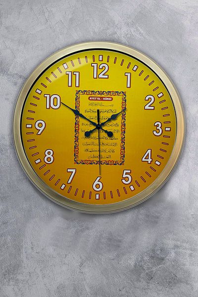 Kasva Concept Ceas de perete cadou Kursi din metal antic de 40 cm