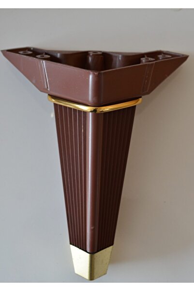 BafArt Ceviz Mobilya Ayağı Plastik 20 Cm 4 Adet