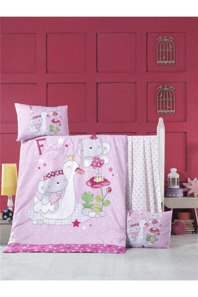 Komfort Home طقم نوم للأطفال مع لحاف قطني و+2 وسادة