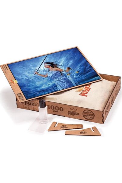 King Of Puzzle Justice Wooden Puzzle 1000 Pieces