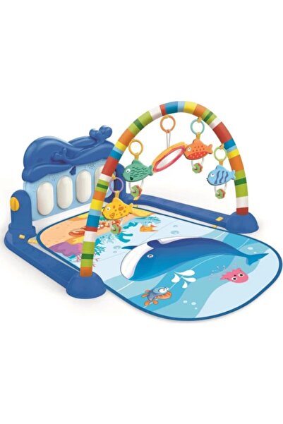 Birlik Oyuncak Piyanolu Oyun Halısı Balinalı