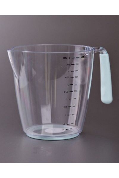 Eventime Measuring And Dough Container 1000 Ml - Silicone Handle