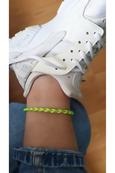 camADA Yeşil İp Pembe Balık Halhal