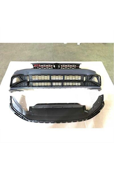OLED GARAJ Volkswagen Polo  İçin Uyumlu Mk6 Gti Ön Tampon Ve Panjur Bodykit S...