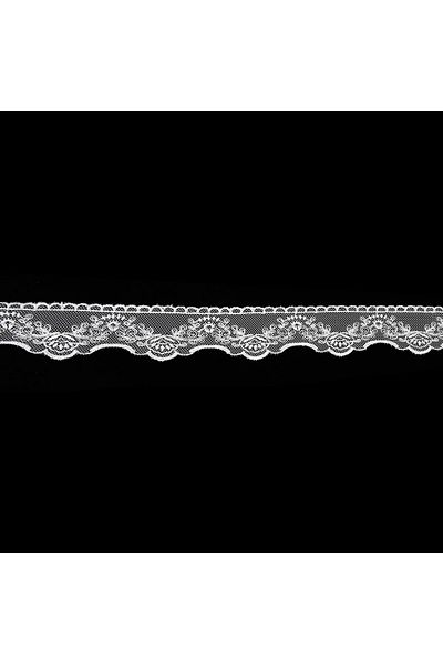 Nazarone Tulle Guipure 7064 9mt-cream