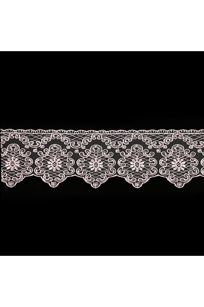 Nazarone Tulle Guipure 2209 9m-powder