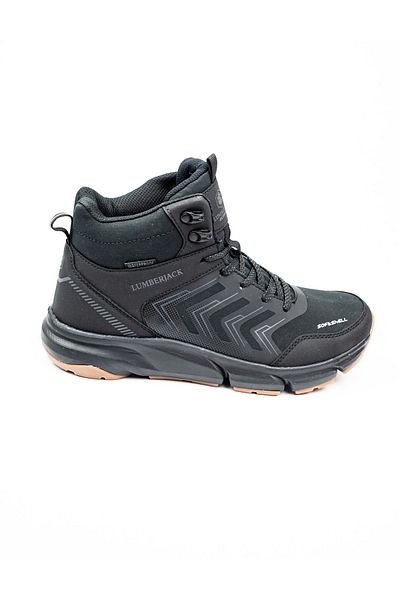 lumberjack 101164795   Ανδρικές μπότες εξωτερικού χώρου Harry Hi Black