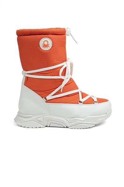Benetton ® |   Bn-30392 - 3256 Orange White - Γυναικείες Μπότες