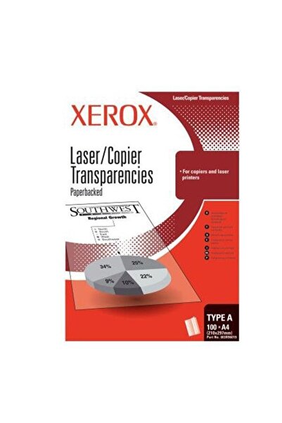 Xerox Φιλμ λέιζερ Α4 Τύπου Α με χαρτί στήριξης 100/Top