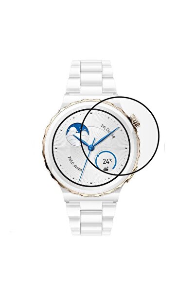 Microcase Huawei Watch Gt 3 Pro 43 Mm Tam Kaplayan Kavisli Ekran Koruyucu 3d ...