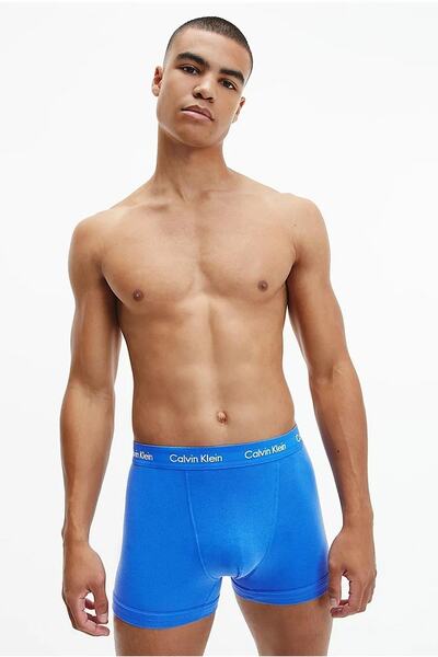 Calvin Klein 3p Trunk Erkek 3'lü Boxer