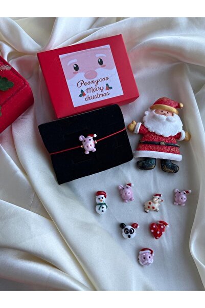 PEONY peonyofficiall تحت عنوان العام الجديد - سوار زجاجي مورانو برباط أحمر: س...