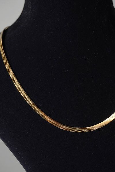 ZEY Steel Italian Chain Necklace