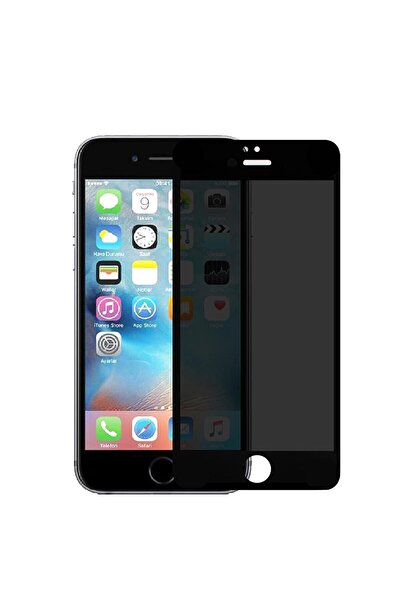 Gsmclub Iphone 6s Plus Görünmez Hayalet Full Kaplayan Ekran Koruyucu Cam(siya...