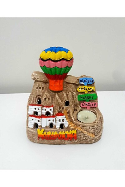 ATHSTORE Kapadokya Hediyelik Peri Bacası Mumluk