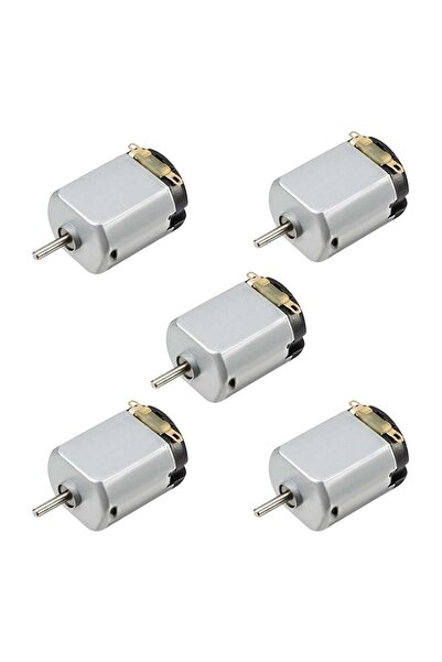 Trudyo 3-6v Dc Motor, Deney Motoru, Oyuncak Motoru (5'Lİ)