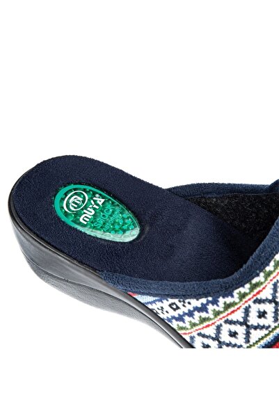 Muya Zip Anatomical Sole Gel Supported Women's Indoor Winter House Slippers