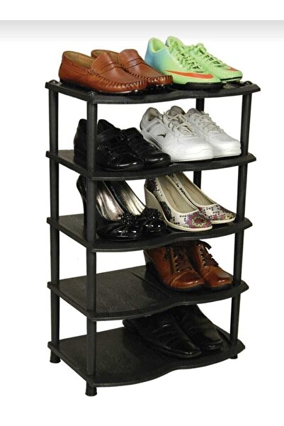 NATURAWİN 5 Katlı Ayakkabılık Plastik Büyük Boy