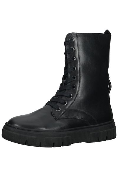 Geox Geox Black Booties Womens Shoes