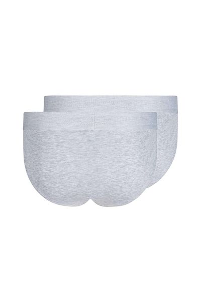 Skiny 2er-Pack Herren-Tanga-Slip – Baumwolle Retro, Unterhose, Feinripp, Baumwolle