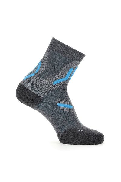 UYN Damen Trekking Socken - 2IN Merino Socken, Wandersocken, Merino, Logo