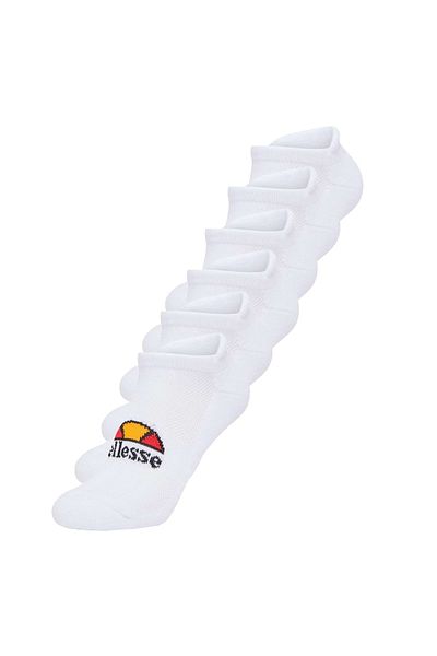 Ellesse Unisex-Sneakersocken – 6 Paar Reban, Trainer Liner, Sport, Logo