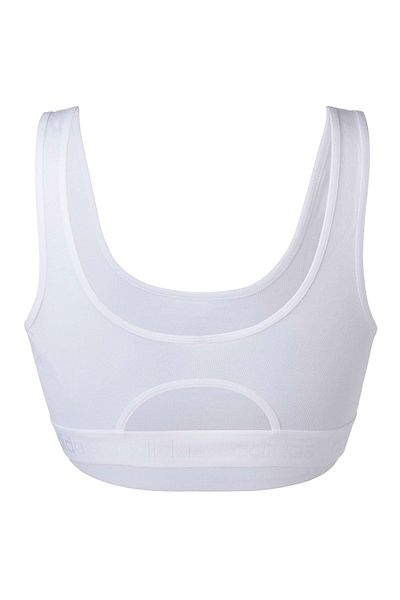 adidas Bustier - Weiß - Unifarben