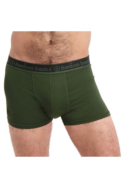 Bamboo Basics Boxershorts - Grün - Unifarben