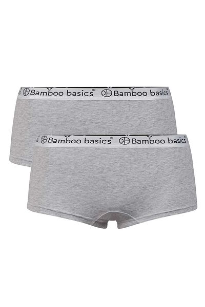 Bamboo Basics Damen Hipster IRIS, 2er Pack - Höschen, atmungsaktiv, Single Jersey
