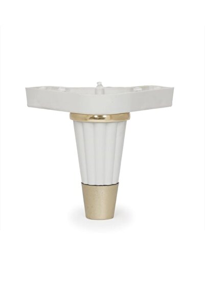 Moda Power MODA BABIL 15 Cm Beyaz Koltuk Ve Mobilya Ayağı (4 ADET)