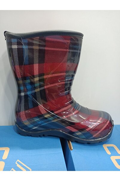 Lisanslı Markalar Hot Cotton Lined Non-Slip Sole Rain Boots with Cleats