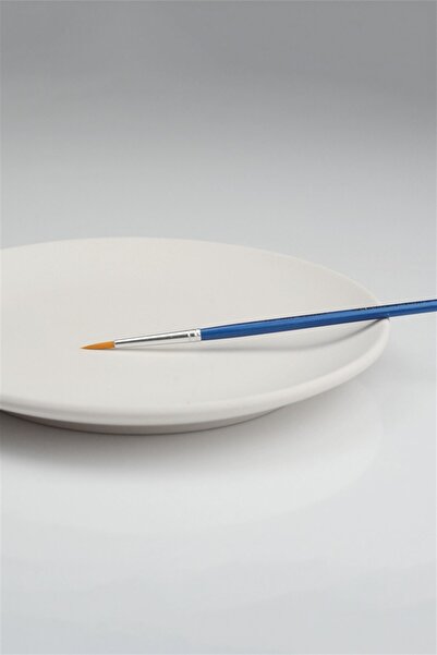 Ref-San Mertaban Tabak (KUTULU) | Seramik Bisküvi - 30 Cm (HAM ÜRÜN)