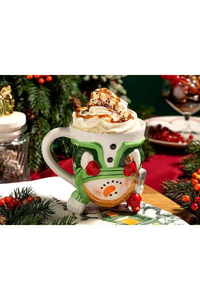 English Home Cheery Snowman Can? Colorat? 300ml