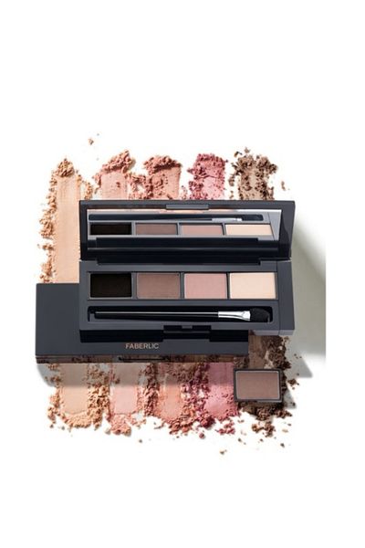 Faberlic Pro Matte Glam Team - Mono Eyeshadow, Tan Pale Pink Nude 5837