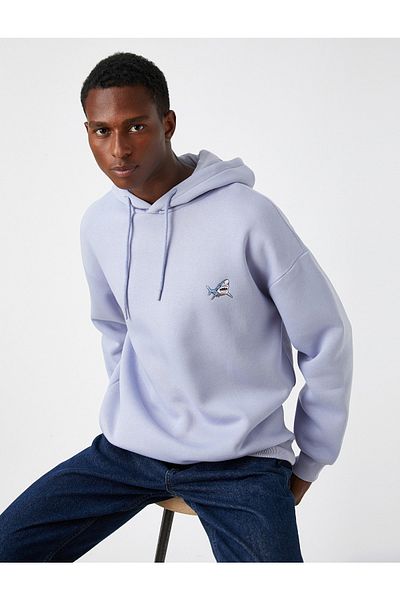 Koton 3wam70070mk Men's Sweat Lilac