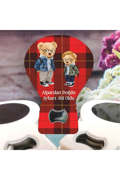 Ege ajans 10 Teddy Bear Opener Magnets