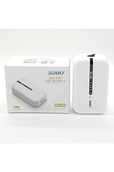 Sobo Ac/dc Usb Şarjlı Çift Çıkışlı Hava Motoru Sb-428
