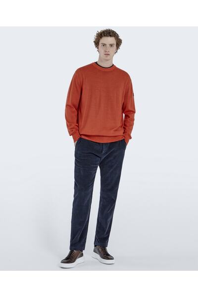 PAUL&SHARK Men's Knitted Roundneck C.W.Wool Sweater