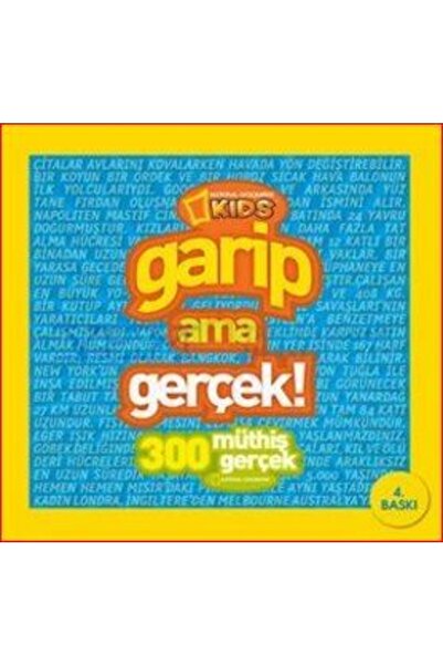 Beta Yayınevi National Geographic Kids - Garip Ama Gerçek! 1