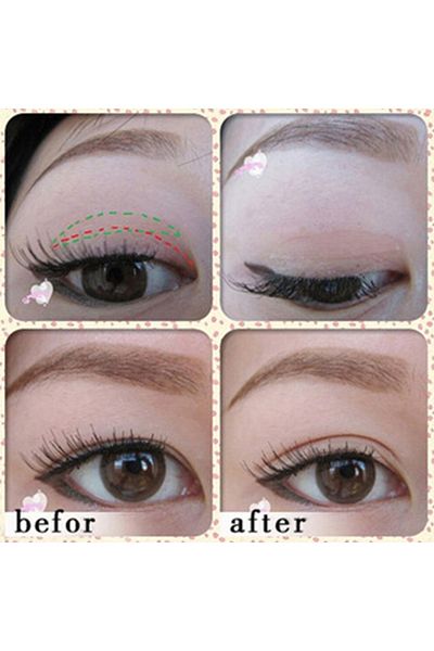 MOR SALKIM HOME 480 Pieces of Spring Shaped Eyelid Lift Tapes