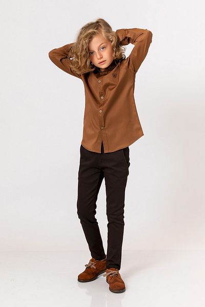 incity Boy's Brown Trousers
