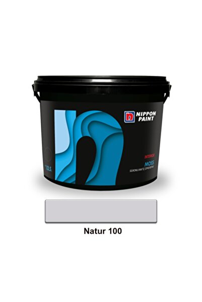 Nippon Paint Nippon Moss Soft Mat Silikonlu Iç Cephe Boyası 13,5 Lt Natur100