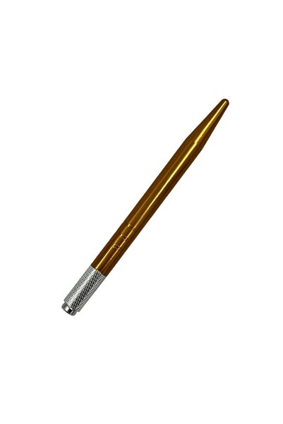 ARMONİKONYA Microblading Kalem Tek Başlı Sarı 3d Kalıcı Makyaj Uygulama Kalemi Kalıcı Kaş Kalem