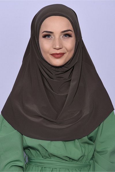 Ns nowascarf Practical Hijab Mink with Bonnet