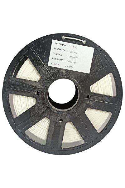 SAVA 95a Standart Tpu Flex Esnek Filament - Beyaz