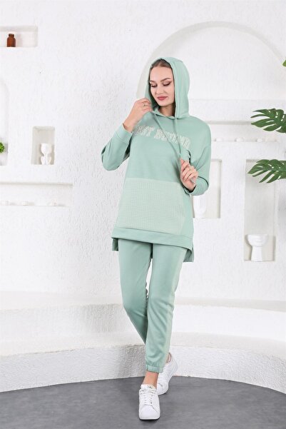 WestBound Trend Women's Daily Sports Suit - Mint Green