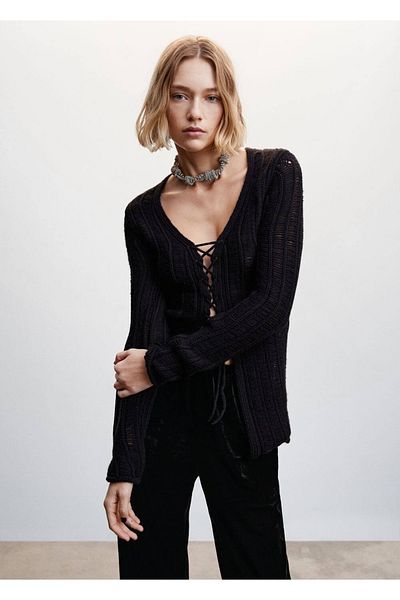 MANGO Woman Cardigan - Stylish Design and Comfort Cutting